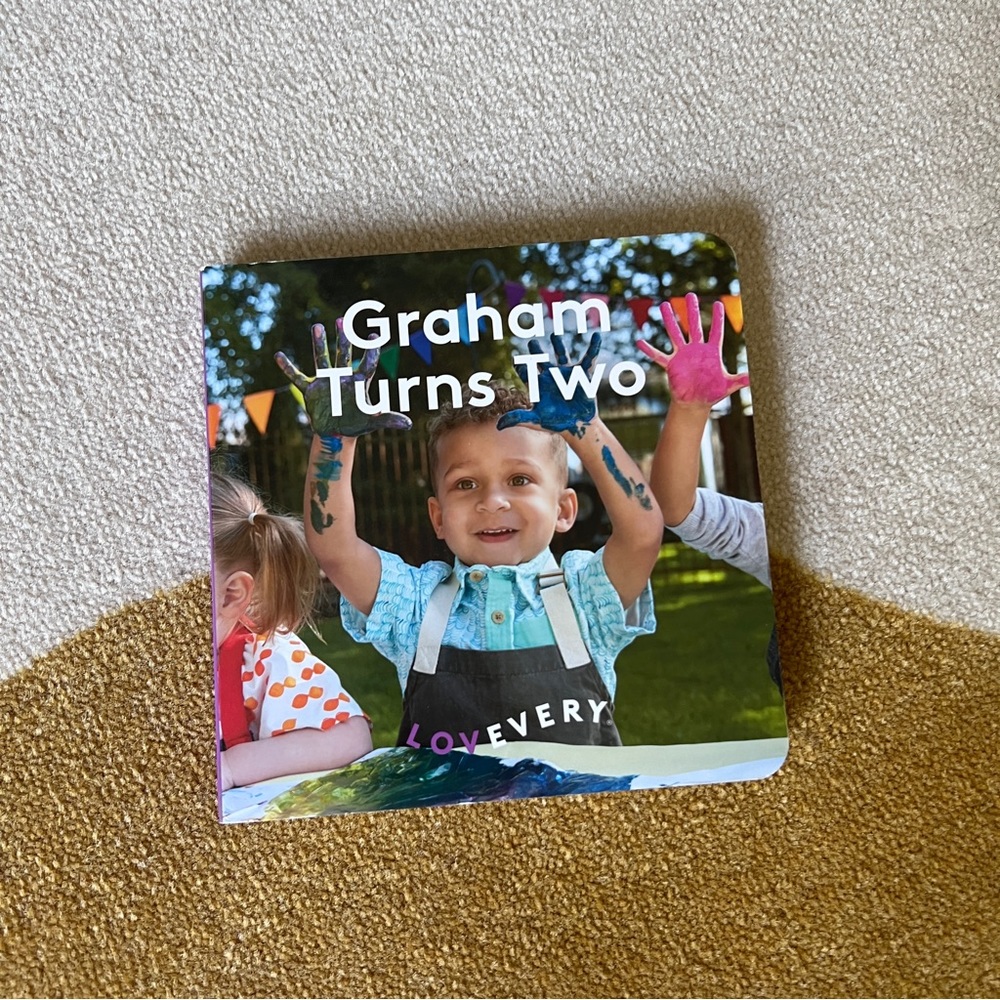 Lovevery 'Graham Turns Two' Board Book